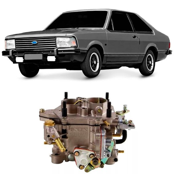 Carburador Ford Corcel Ii 1 6 84 92 Alcool Brosol