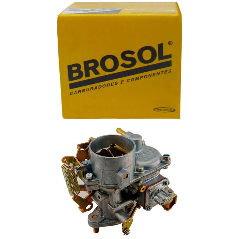 Carburador VW Fusca 1500 1600 73 83 Gasolina 112047 Brosol