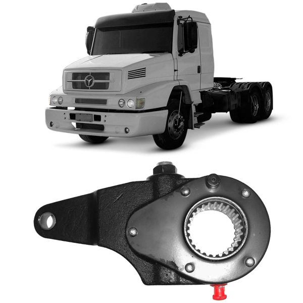 Catraca Freio Mercedes 1620 1720 6X2 Traseiro Manual 26 Estrias 145MM Master FM433275X596
