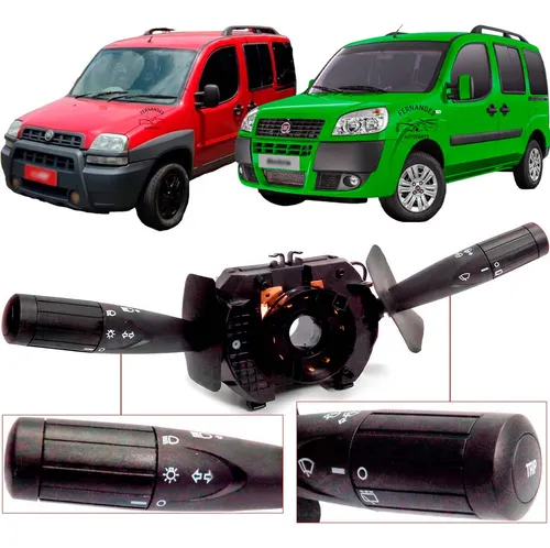 Chave Seta Farol Fiatalto Baixo Doblo 2009 2016 Osp