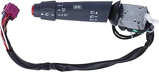 Interruptor de controle de farol, seta e limpador de para-brisa para Mercedes-Benz Actros, Axor e Atego (A0085450124, 0075453124, 7332022000, 0075458224, 202850)