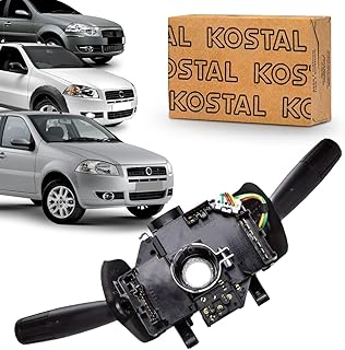 Chave Seta Palio 2009 2013 Limpador Traseiro Farol Duplo Kostal 10015563