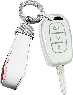 ontto Capa de chave de 3 botões adequada para Renault Duster Sandero Logan Clio Captur Laguna