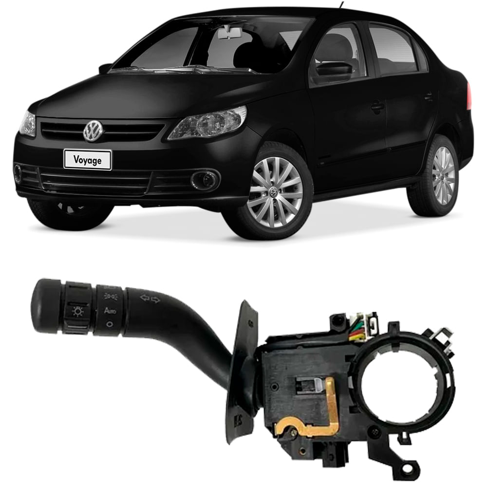 Chave Seta VW Voyage Gol 2009 2016 Farol Duplo Kostal 10018927