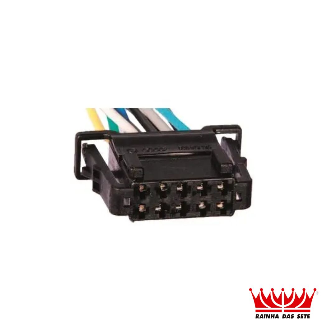 Chicote 10 Vias Reparo Painel Comando Ar VW Gol G5 244617