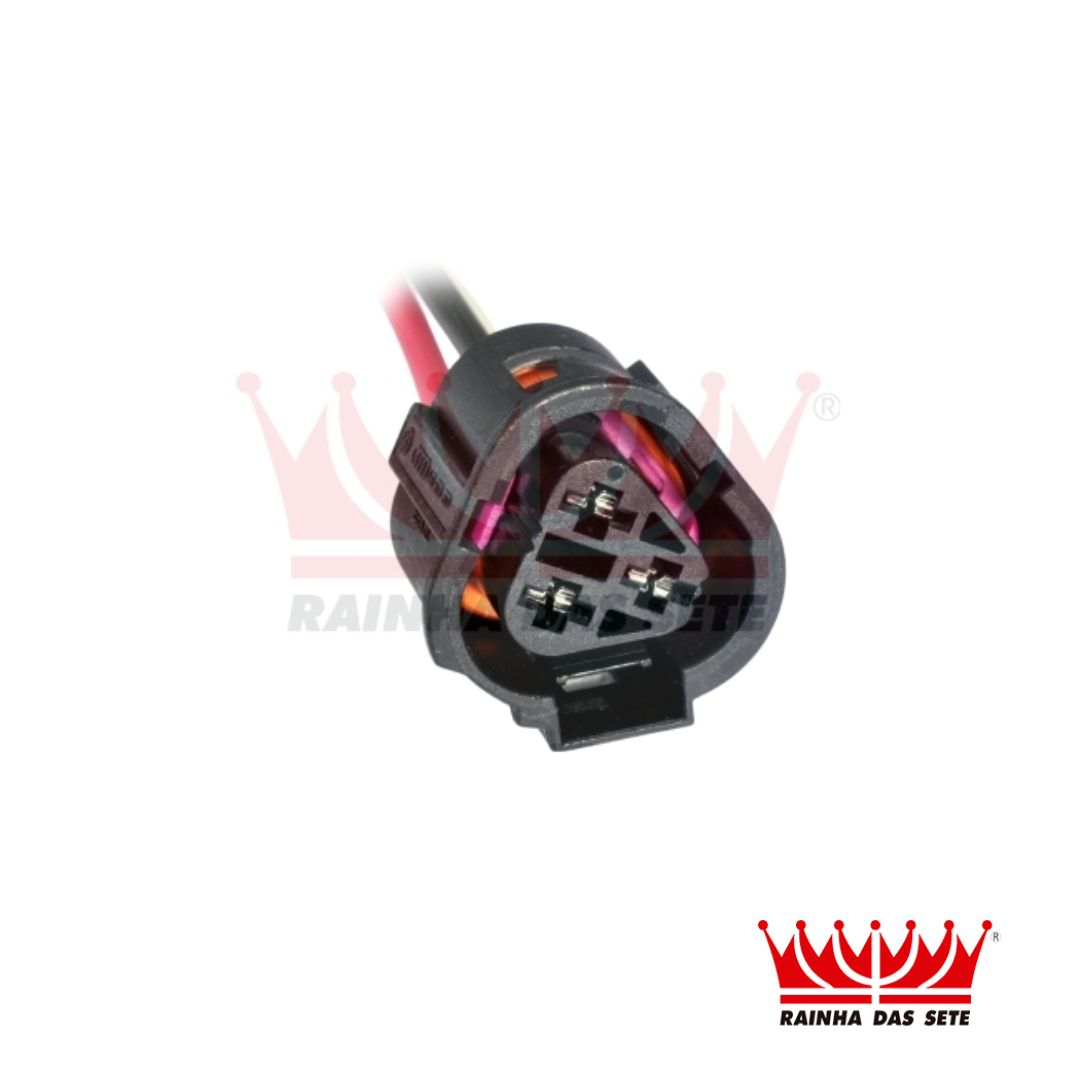 Chicote 3 Vias Reparo Cebolao Rad VW Polo Femea 244588