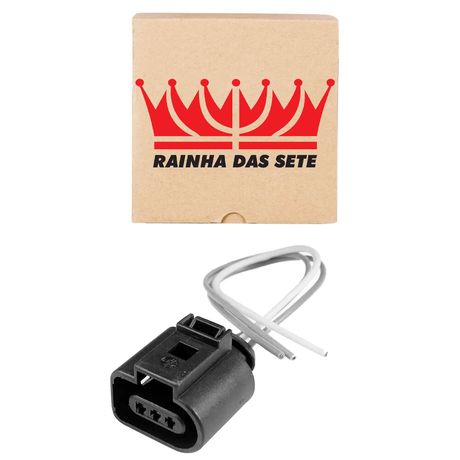 Chicote Conector Pressão Ar Condicionado 4 Vias Fox Polo Up Rainha Sete