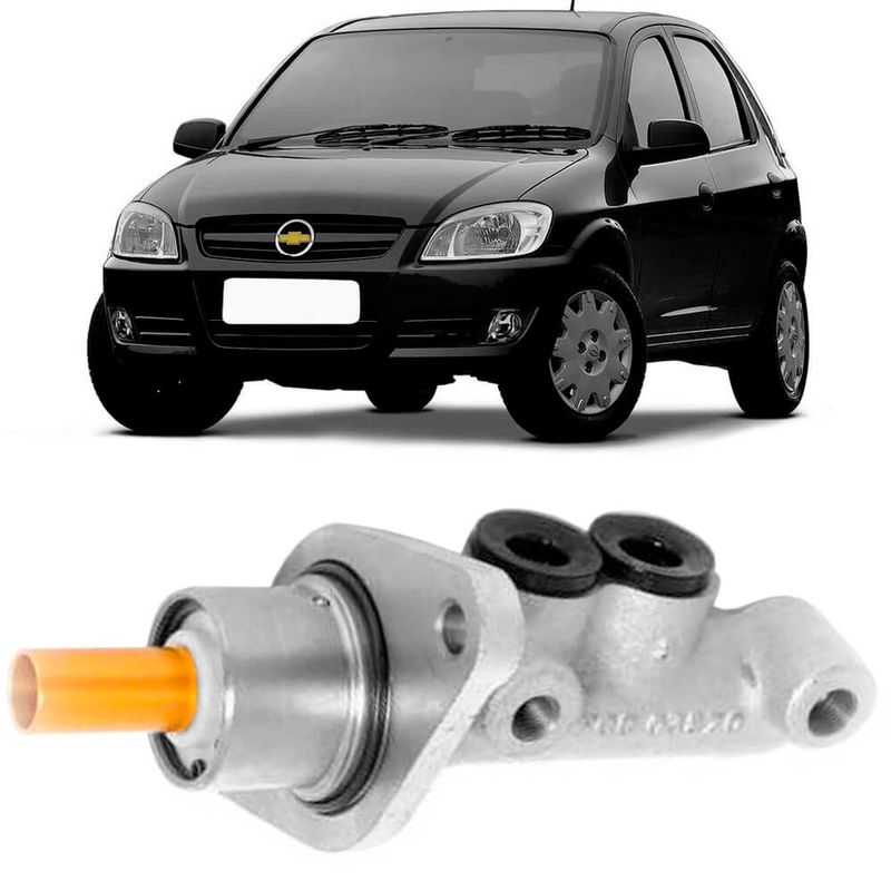 Cilindro Mestre Duplo Freio Pedal Chevrolet Celta 2007 2014