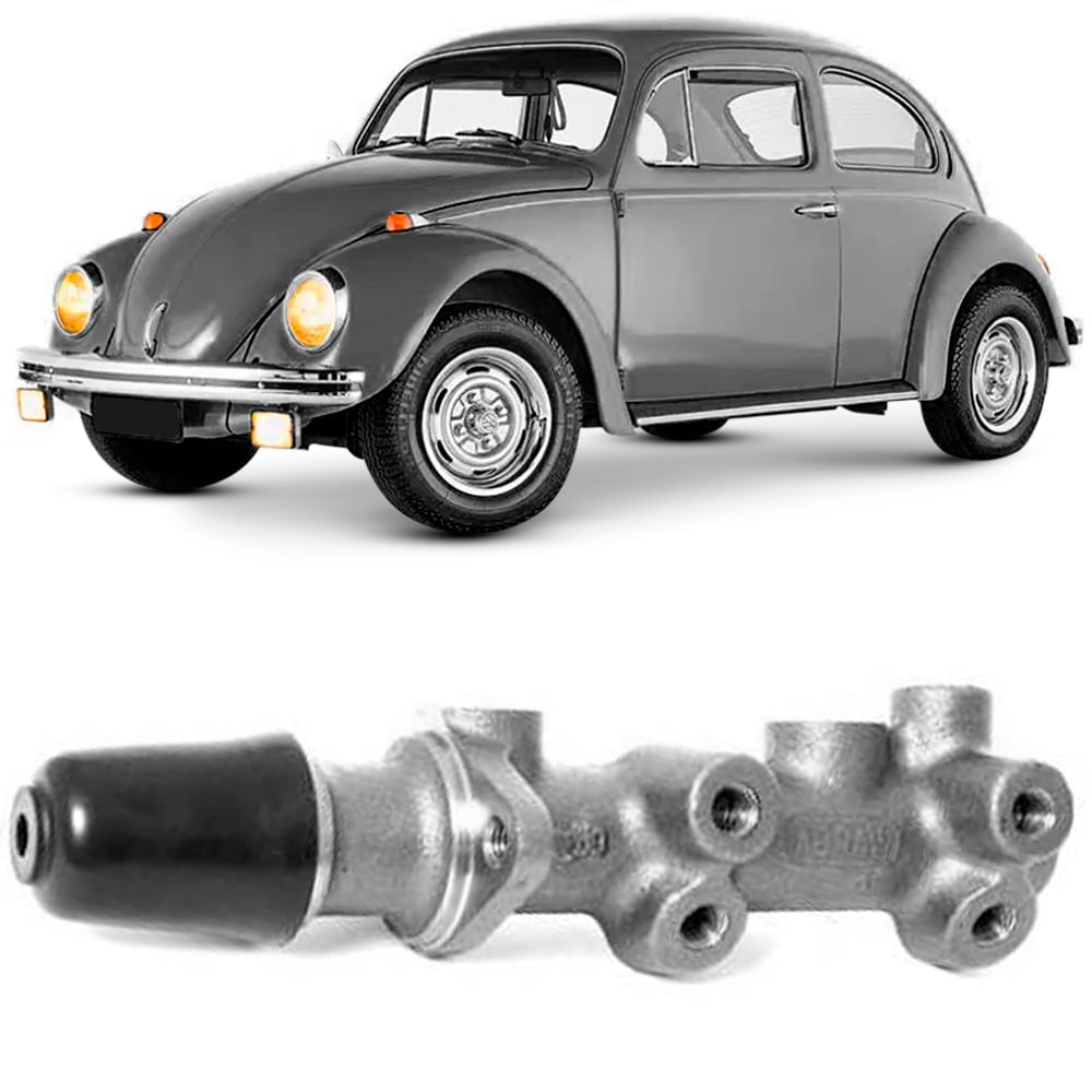 Cilindro Mestre Duplo Freio Pedal Fusca 77 96 TRW