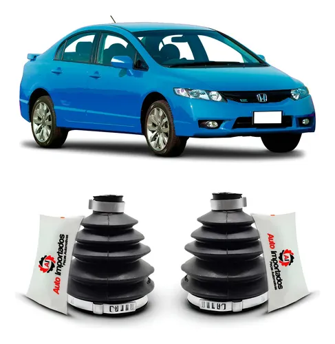 Coifa Homocinetica Dianteira Honda Civic 2007 2011 Roda