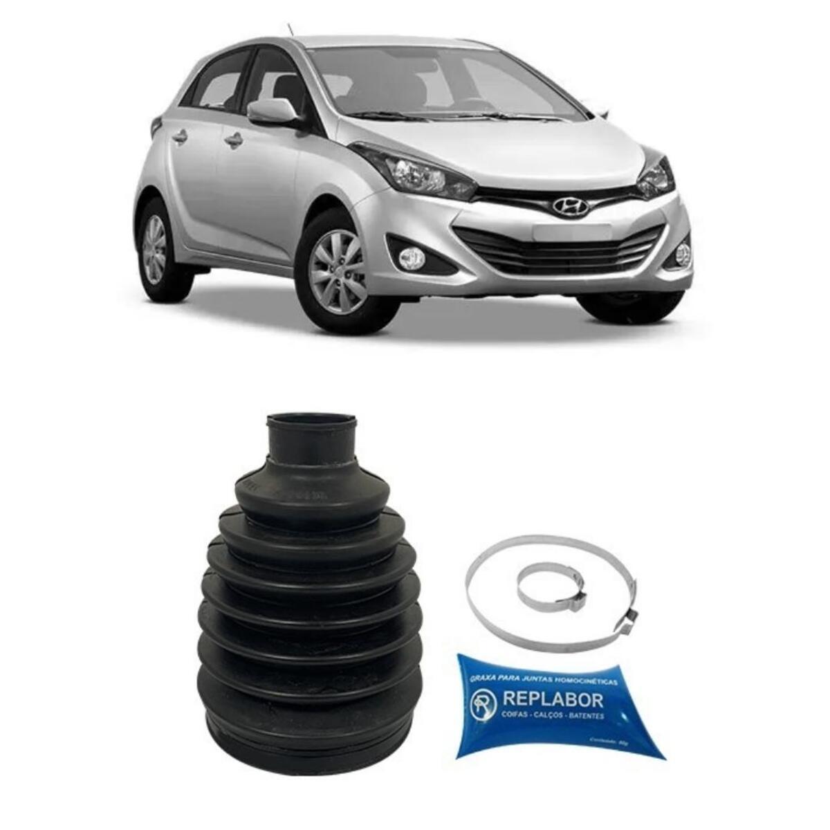 Coifa Homocinetica Dianteira Hyundai HB20 2012 2019 Roda Manual