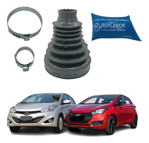 Coifa Homocinetica Dianteiro Hyundai HB20 2012 2016 Câmbio