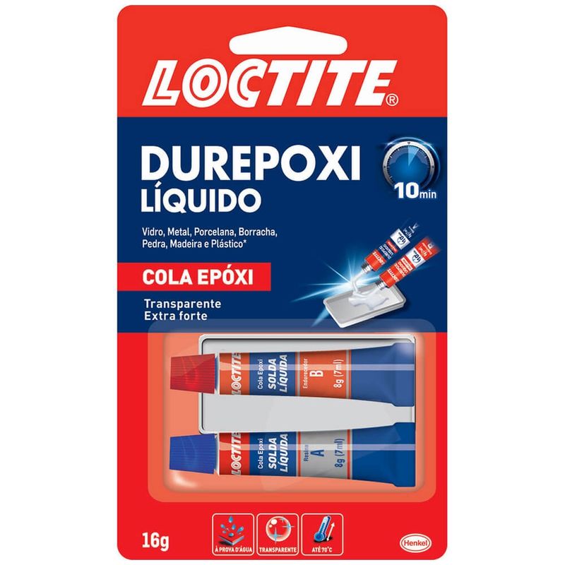 Cola Epoxi 2125566 Power Crystal Liquido 16G Araldite Loctite