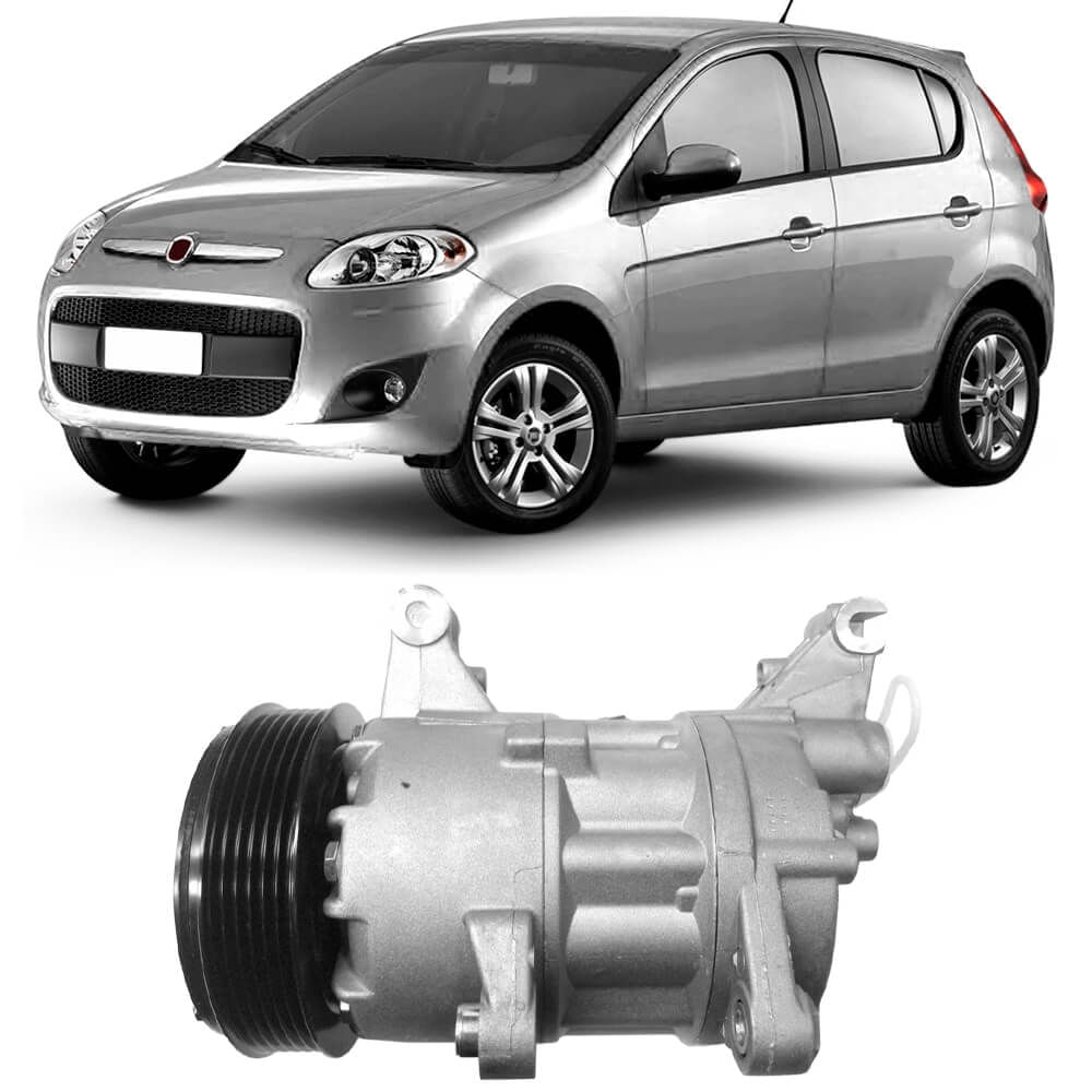 Compressor Ar Condicionado Fiat Palio 1 6 16V 2012 2017 Delphi