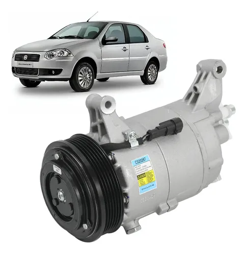 Compressor Ar Condicionado Fiat Siena 1 6 16V 2011 2012 Delphi