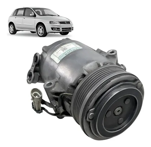 Compressor Ar Condicionado Fiat Stilo 1 8 2003 2009 Delphi