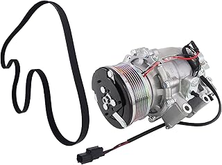 Compressor CA com correia compatível com Honda Civic 1.8L 2006 2007 2008 2009 2010 2011 peça de substituição do compressor de ar condicionado 38800RNAA010M2 38800RNAA01