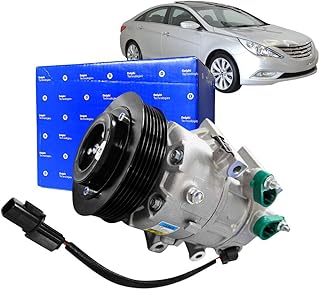 Compressor Ar Condicionado Para Hyundai Sonata 2.4 2012 a 2014 Delphi CS20424 977013R000