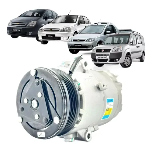 Compressor Ar Condicionado Meriva 1 4 1 8 8V 2003 2012 Delphi