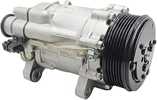 Compressor de ar condicionado, bomba de compressor de suspensão de ar para VW Polo (SD7B10, 6N0820803A, 6N0820803AX, DCP32007, 8FK351128031, TSP0155057, 7158, 7188)