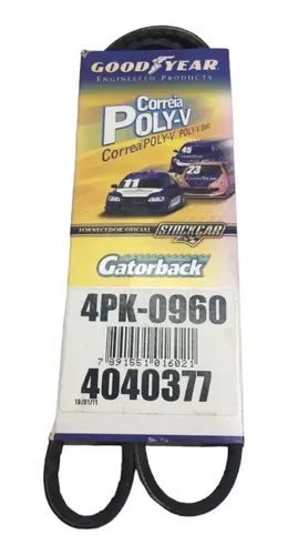 Correia Alternador 1 6 Siena 1997 2000 Gates 4PK0960