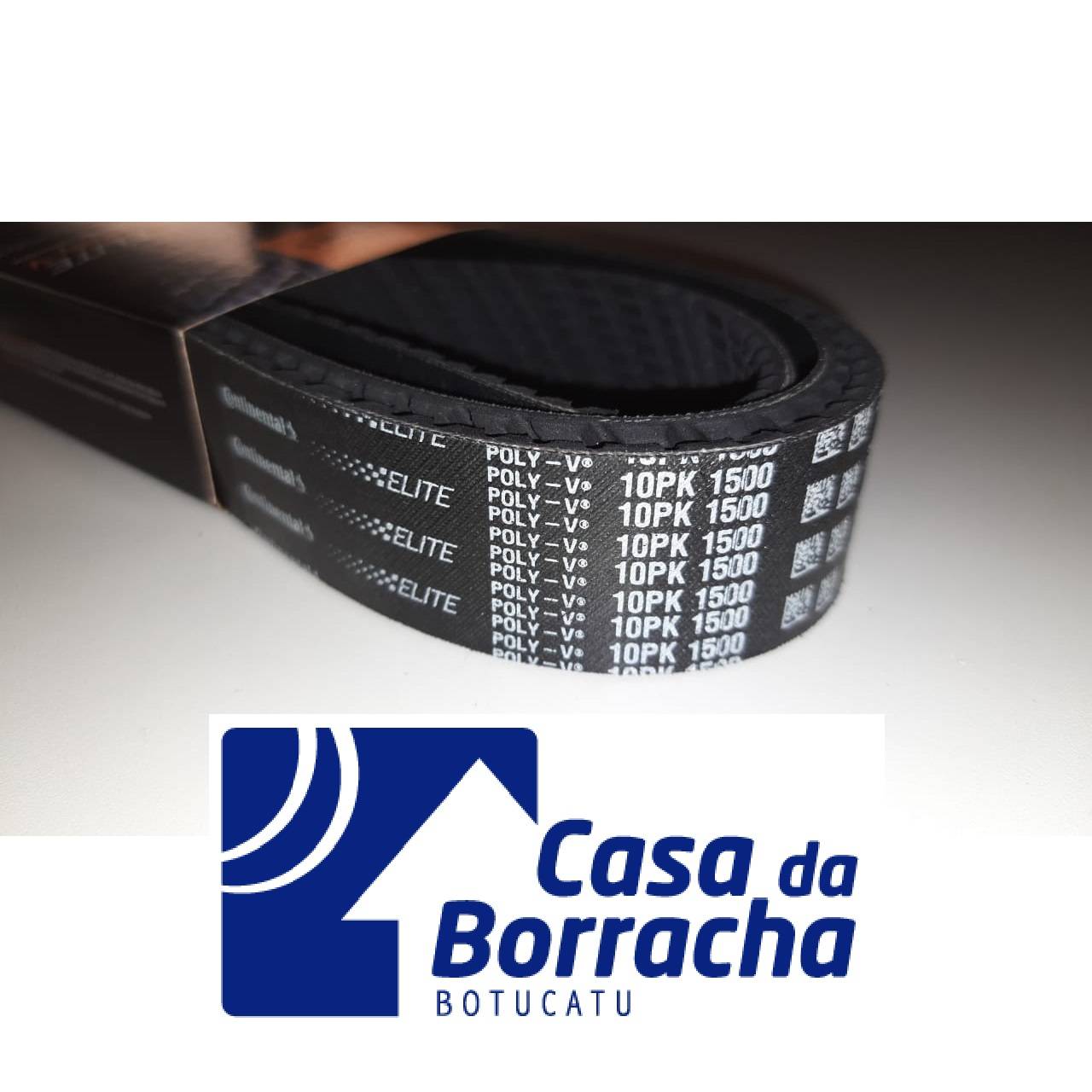 Correia Alternador 10PK1500 Poly V Elite Continental