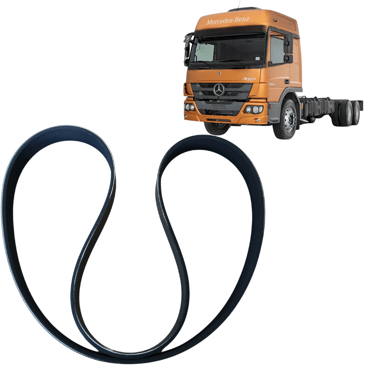 Correia Alternador 1705MM Mercedes-Benz Axor