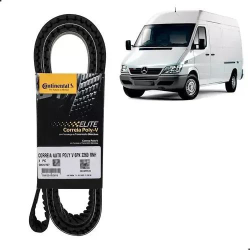 Correia Alternador 2265MM Sprinter 311 413 313 Gates