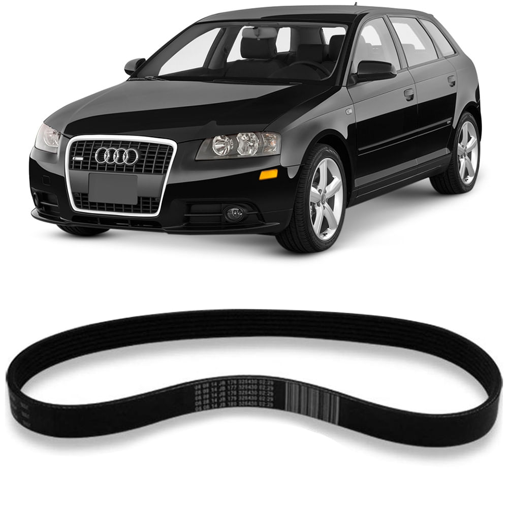 Correia Alternador Audi A3 2007 2017 Micro V Gates