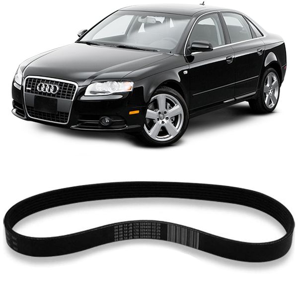 Correia Alternador Audi A4 2007 2017 Micro V Gates