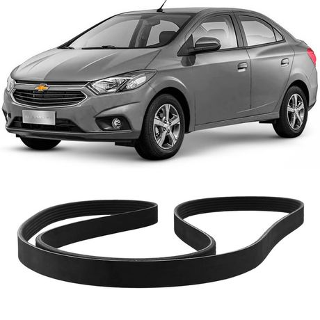 Correia Alternador Chevrolet Prisma 2016 2019 Multi V Elastica Continental 5PK1051