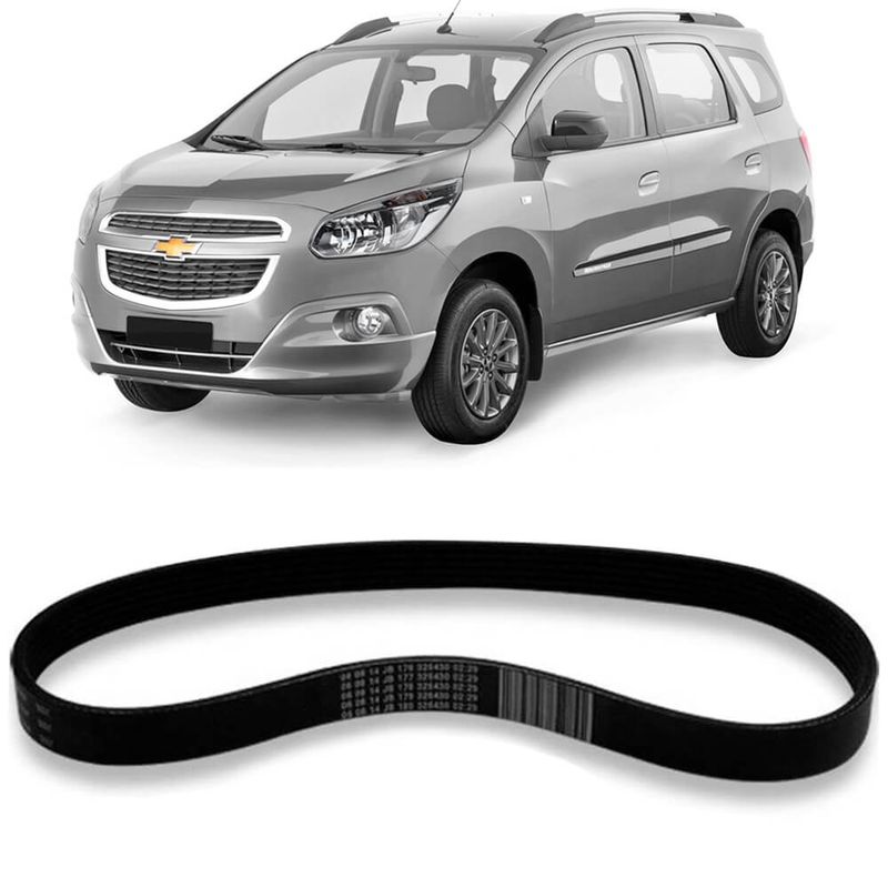Correia Alternador Chevrolet Spin 2013 2018 Multi V Contitech
