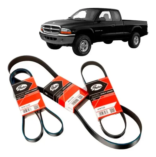 Correia Alternador Dodge Dakota 99 2001 Micro V Gates