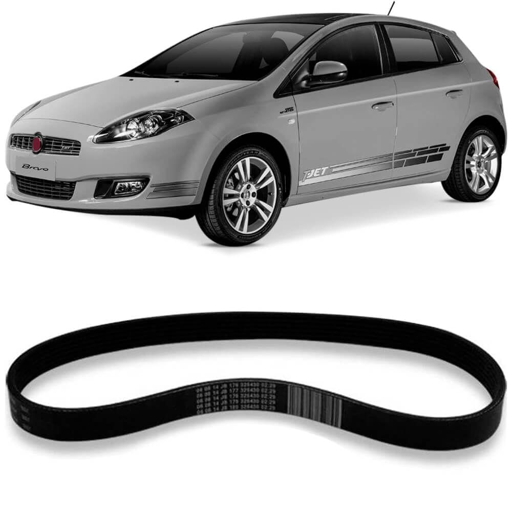 Correia Alternador Fiat Bravo 2011 2016 Micro V Gates