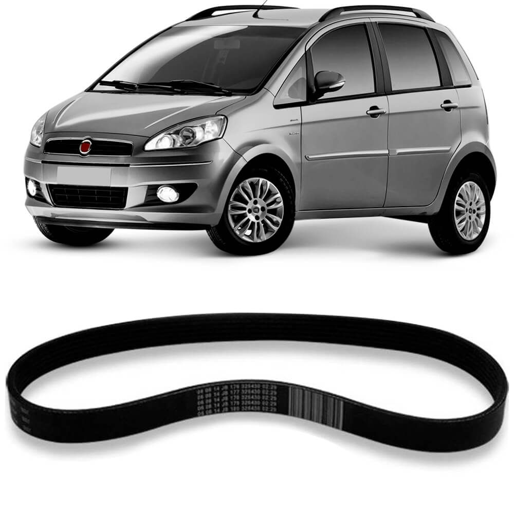 Correia Alternador Fiat Idea 2011 2016 Micro V Gates