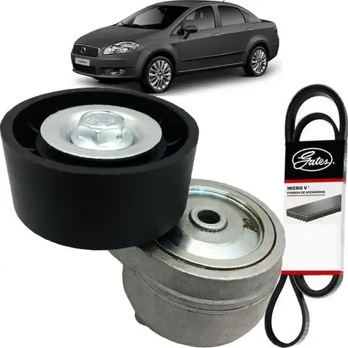 Correia Alternador Fiat Linea 1 9 2009 2010 Gates