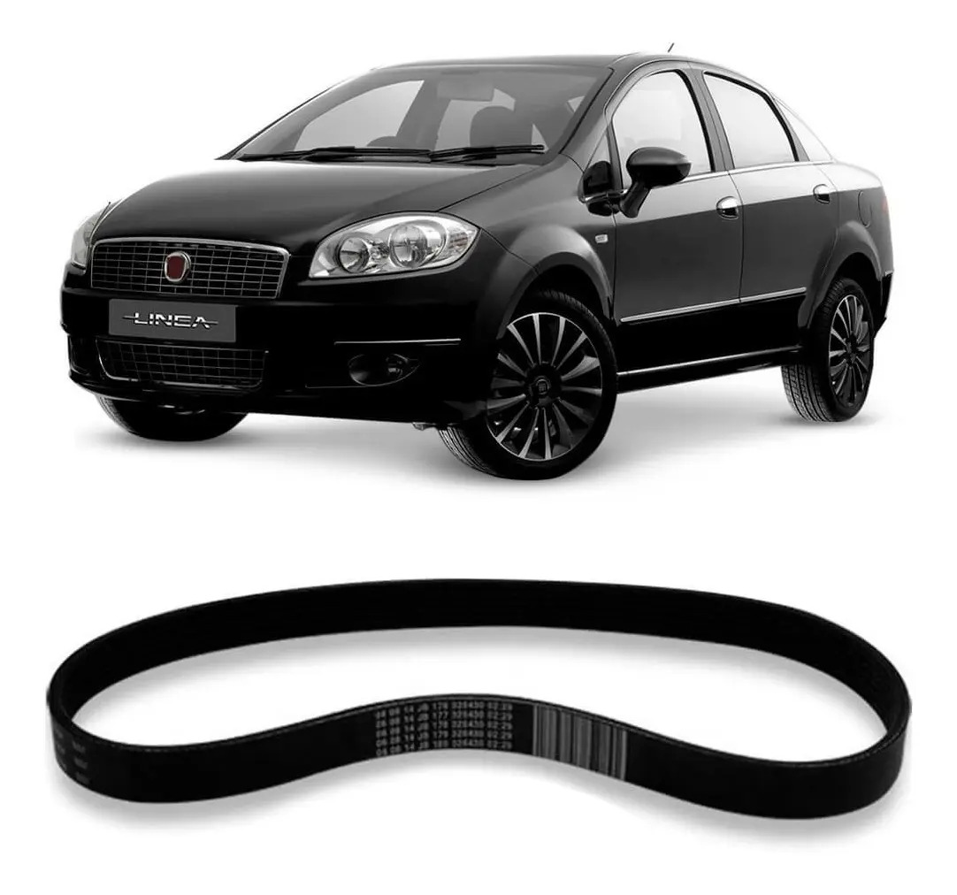 Correia Alternador Fiat Linea 2009 2012 Micro V Gates