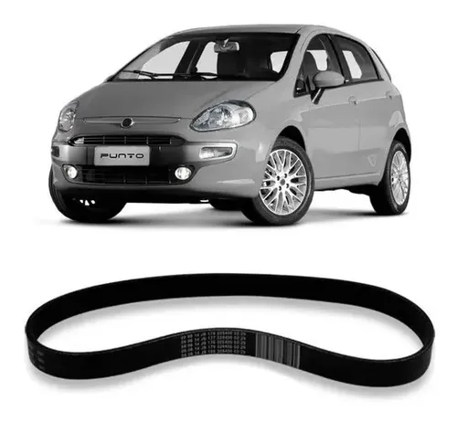 Correia Alternador Fiat Punto 2009 2016 Micro V Gates