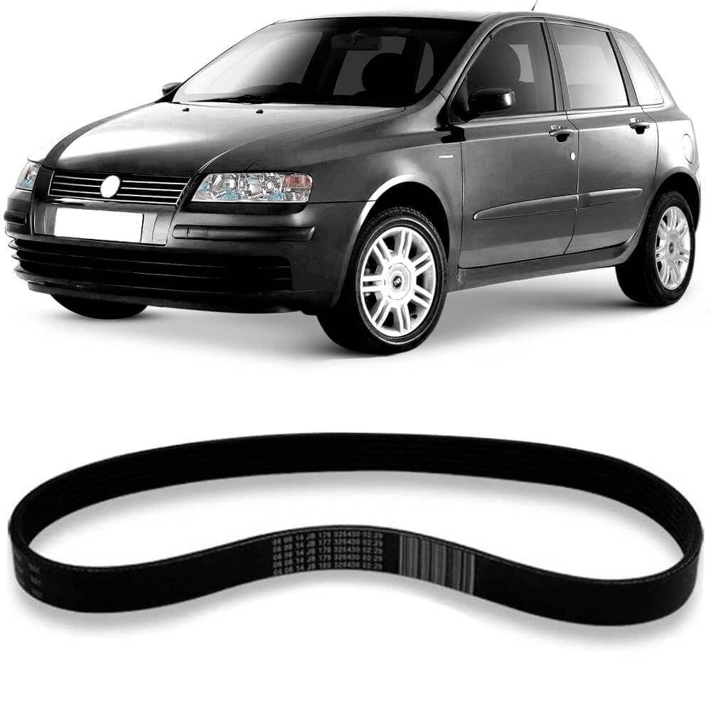 Correia Alternador Fiat Stilo 2003 2006 Multi V Contitech
