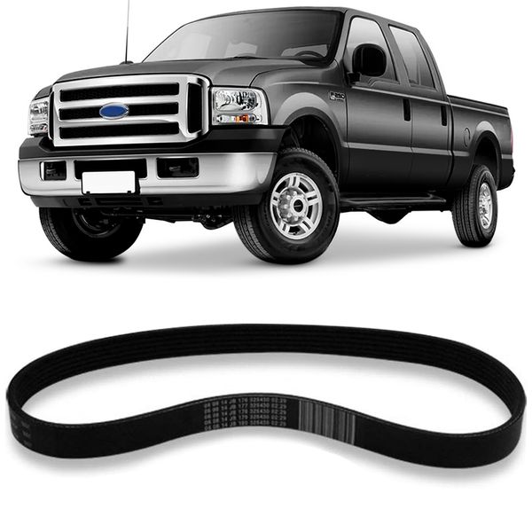 Correia Alternador Ford F250 98 2004 Micro V Gates