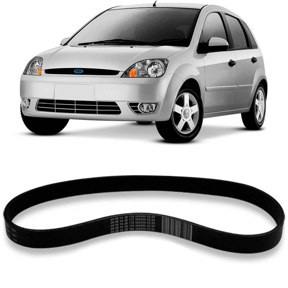 Correia Alternador Ford Fiesta 1 3 8V 96 99 Micro V Gates