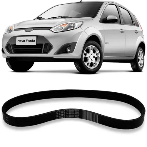 Correia Alternador Ford Fiesta 99 2017 Micro V Gates