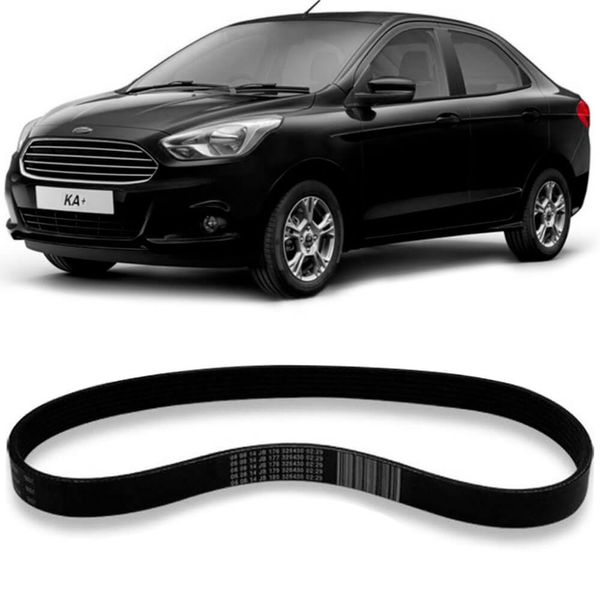 Correia Alternador Ford Ka 2014 2019 Micro V Gates 6PK1031SF