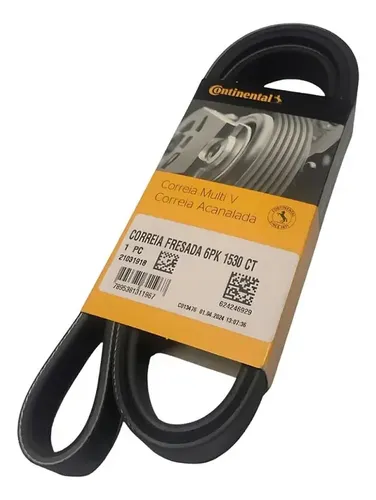 Correia Alternador Gm Corsa 1 0 16V 98 2002 Multi V Contitech 6PK1530
