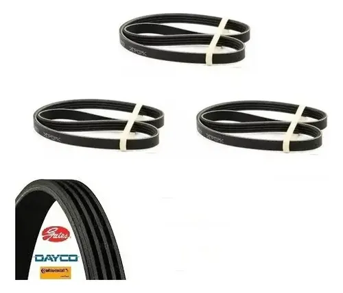 Correia Alternador Honda Civic 1 6 97 2000 Micro V Gates