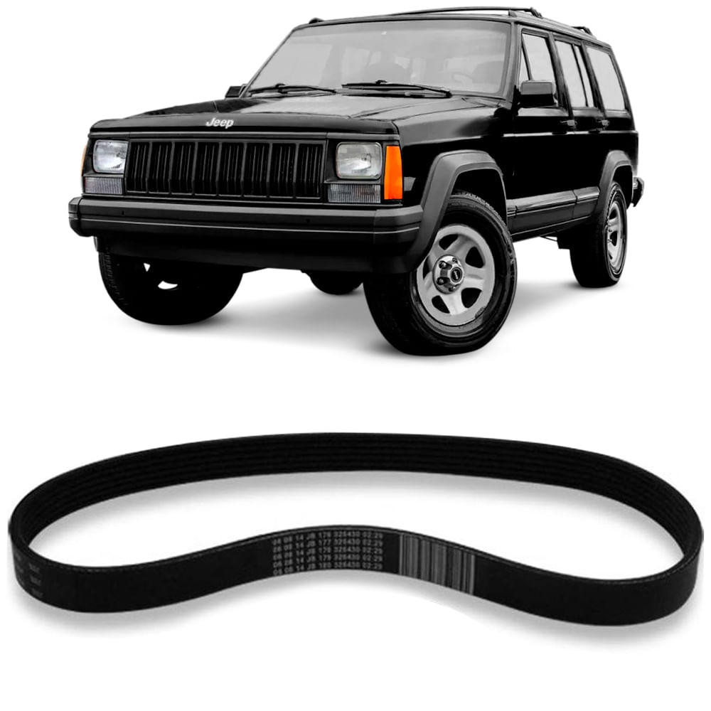 Correia Alternador Jeep Cherokee 1998 Micro V Gates