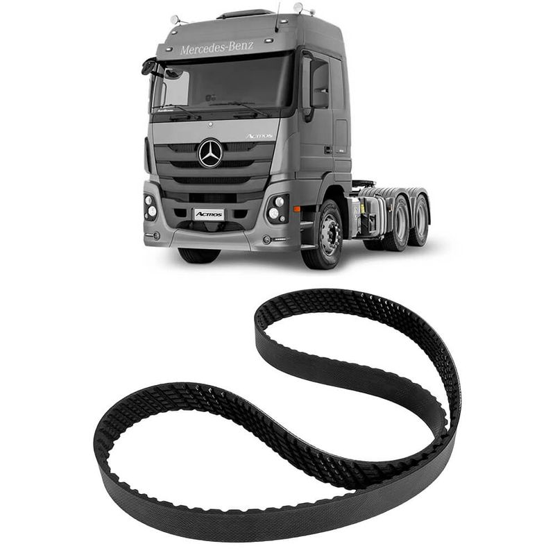 Correia Alternador Mb Actros 2008 2019 Poly V Mercedes-Benz
