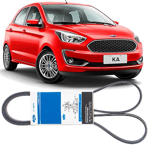 Correia Alternador Micro V Ford Ka 12V