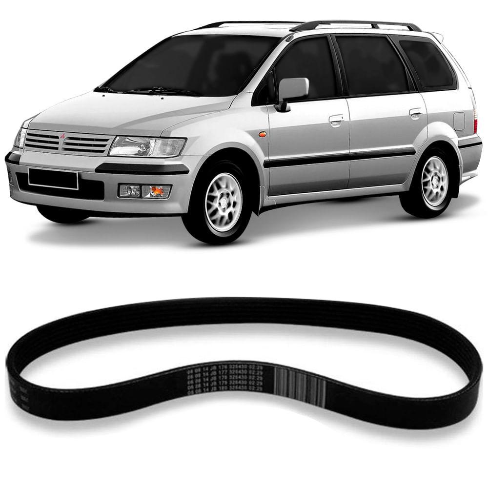 Correia Alternador Mitsubishi Space Wagon 99 2004 Micro V Gates
