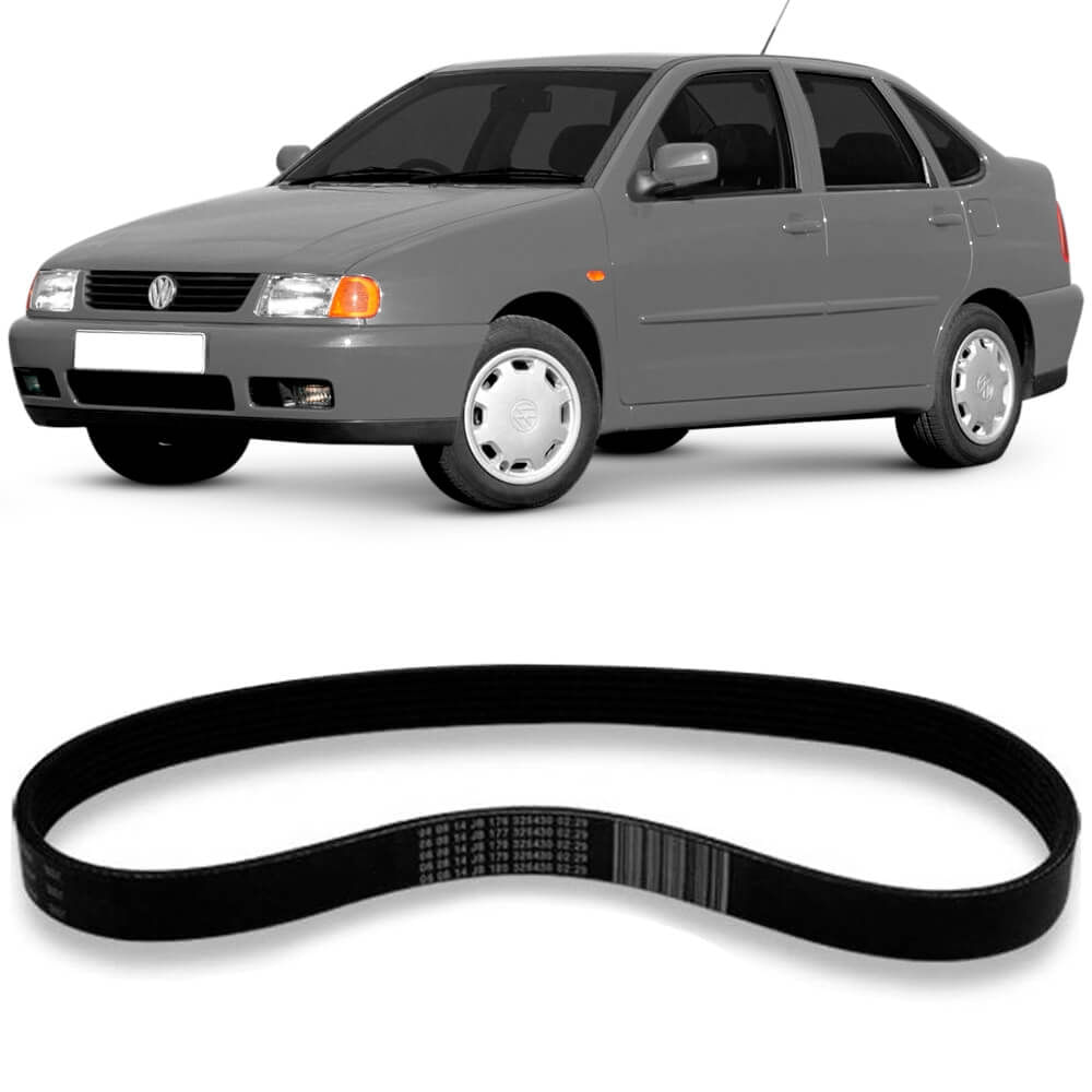 Correia Alternador Polo Classic 97 2001 Multi V Contitech